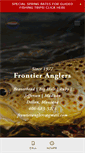 Mobile Screenshot of frontieranglers.com